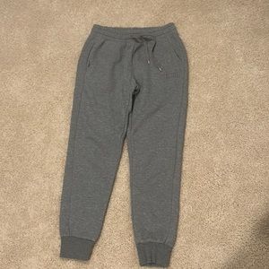 puma grey sweatpants